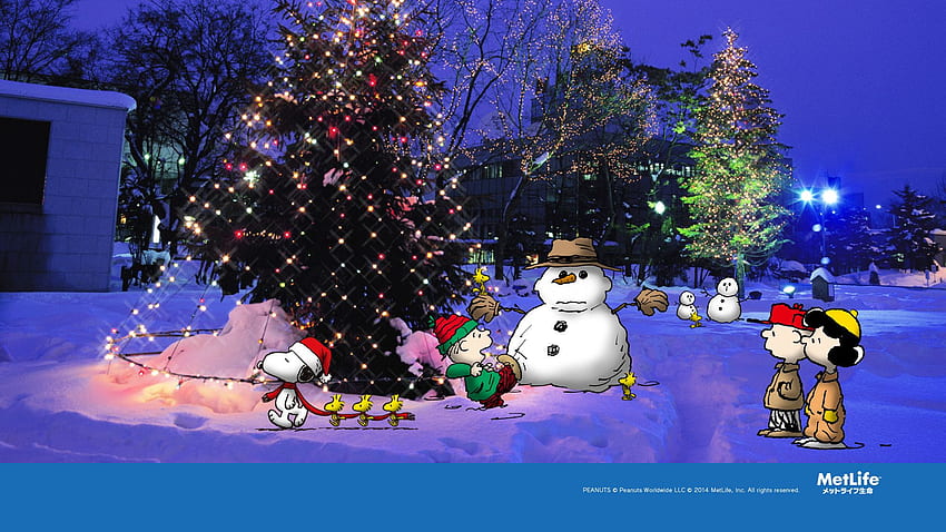 Peanuts Christmas, Charlie Brown Winter HD wallpaper | Pxfuel
