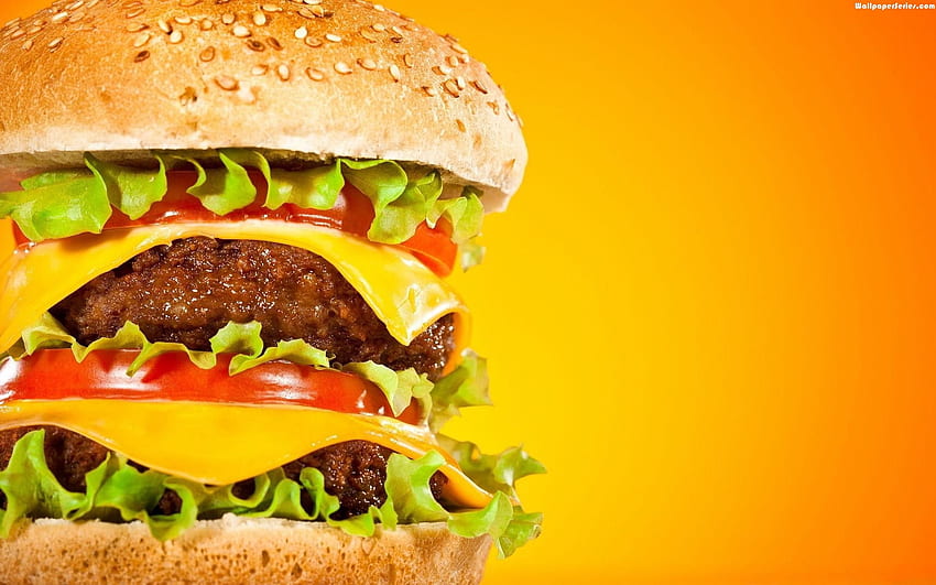 Burger - Burger keju .teahub.io, Burger Enak Wallpaper HD