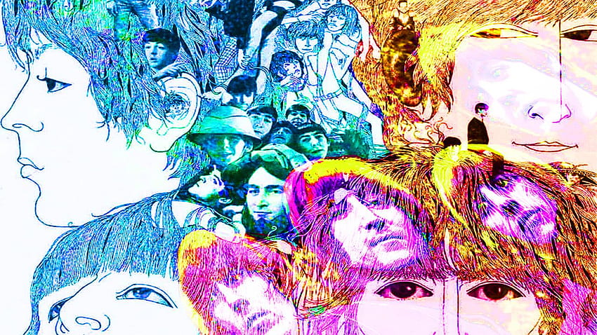 ROBERT MAN GRAPHER: CREATING ANOTHER ICONIC ALBUM COVER (2019): The rubbery result of a happy accident. Elsewhere, The Beatles Revolver HD wallpaper