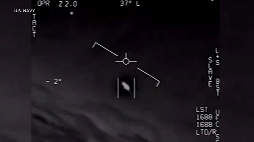 国防総省は、2019 年に撮影された正体不明の航空現象のリークされたビデオが本物であることを確認します - ABC7 ロサンゼルス、本物の UFO 高画質の壁紙
