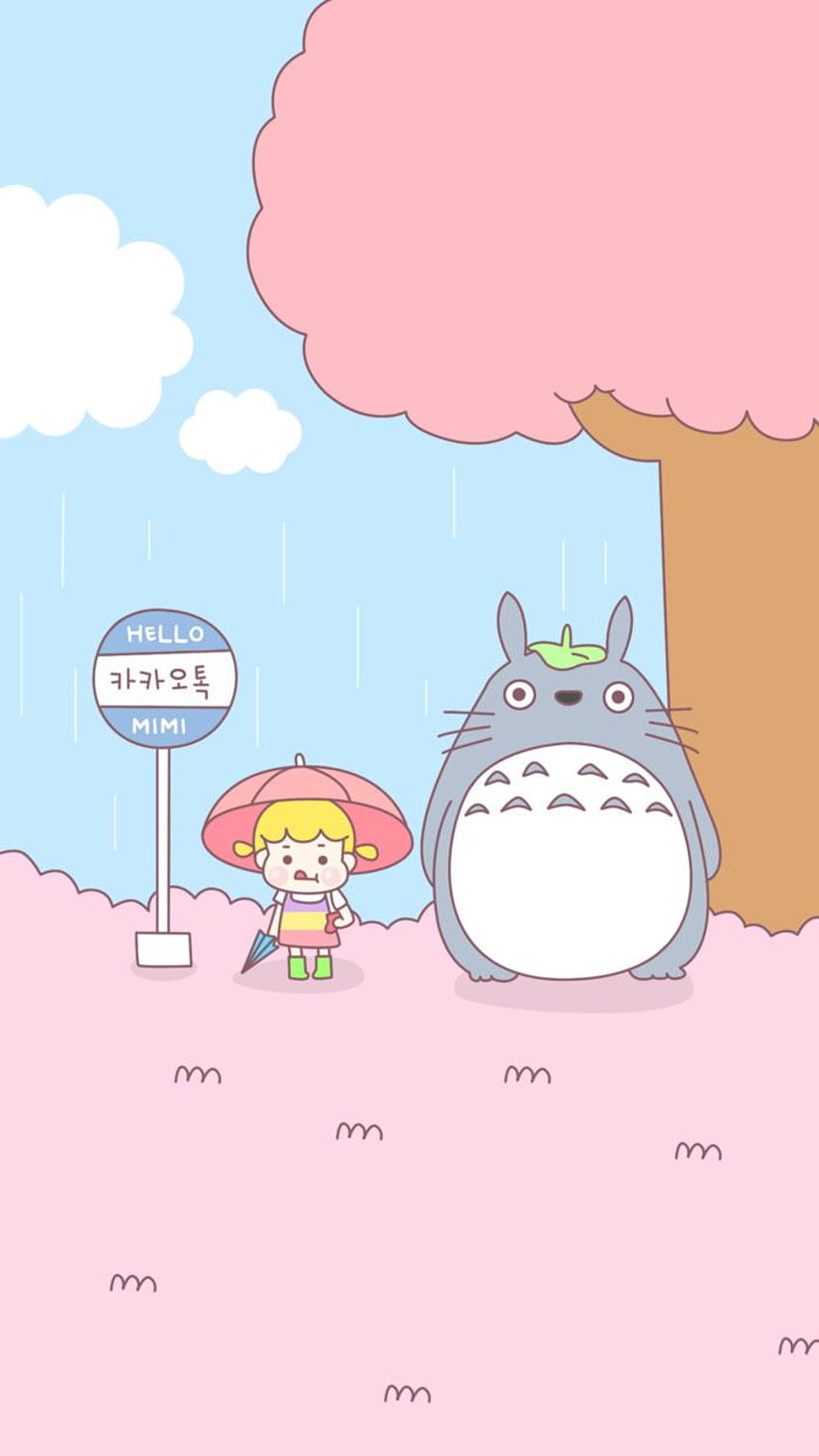 Magdalena Klaun on Mimi *O*. Totoro, Kawaii Totoro HD phone wallpaper