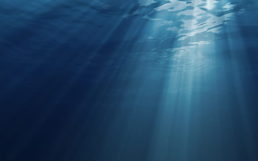 Blaues tiefes Ozeanwasser voll - Tiefes Wasser Textur - - HD-Hintergrundbild