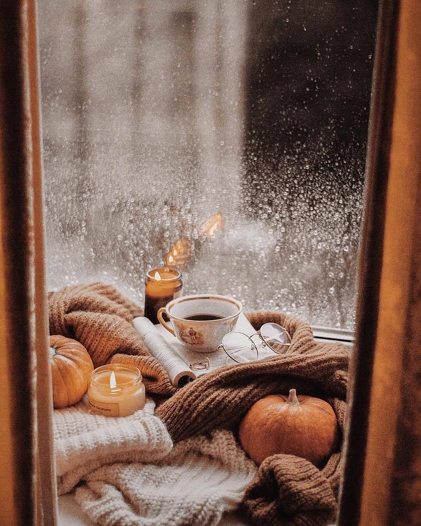 about RAINY DAYS / COZY AUTUMN. See more about autumn, fall and leaves HD phone wallpaper