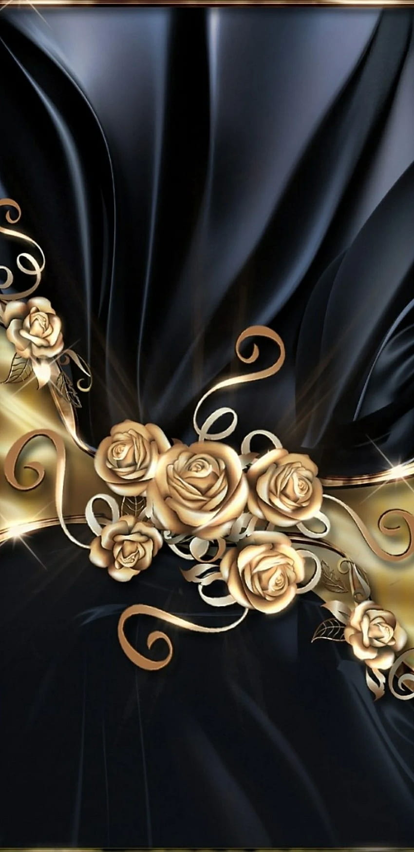 Black & Gold ideas in 2021. black gold, gold, black and gold aesthetic, Elegant Black and Gold HD phone wallpaper