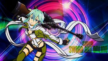 sword art online ggo sinon wallpaper