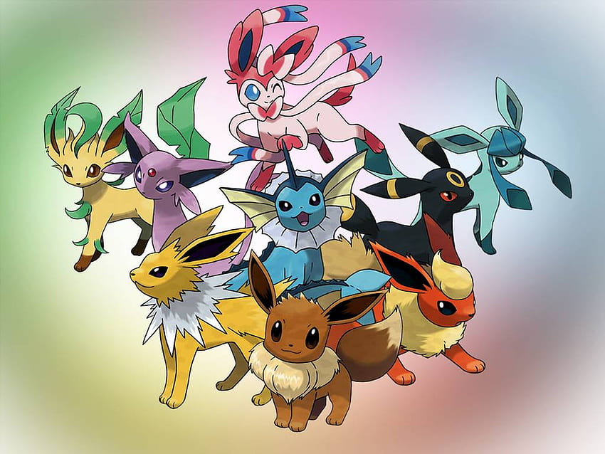 Eevee Evolutions [] for your , Mobile & Tablet. Explore Eevee Evolutions . Pokemon Eevee Evolutions , Pokemon Eeveelution , Eevee for Computer, Christmas Eevee HD wallpaper