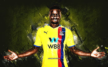 Download wallpapers Wilfried Zaha, 4k, abstract art, football, Crystal  Palace, soccer, Zaha, Premier League, footballers, neon lights, Crystal  Palace FC for des…