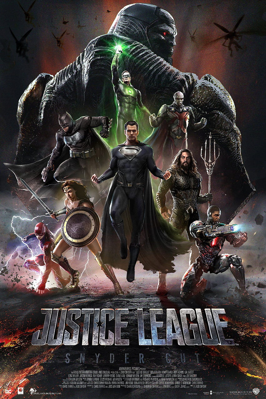 Justice League Snyder Cut Batman, Justice League 2021 Fond d'écran de téléphone HD