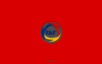 Andorra Population HD   Pxfuel   Desktop   Andorra National Football Team Red Background Football Team Emblem Uefa Andorra Football Andorra National Football Team Logo Europe Thumbnail 