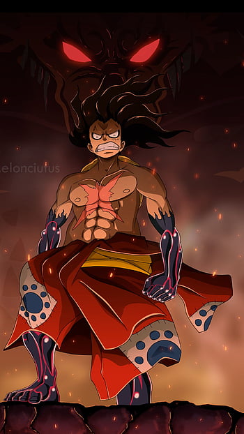 Ai Upscaled Gear 5 Luffy Stance 4k (Wallpaper Engine