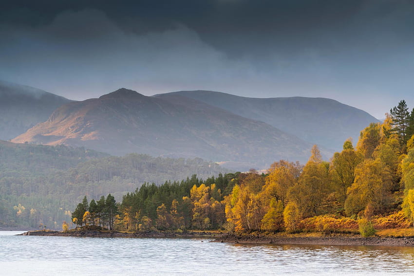Paysages écossais, Paysages et attractions naturelles, Paysage de terres agricoles en Écosse Fond d'écran HD