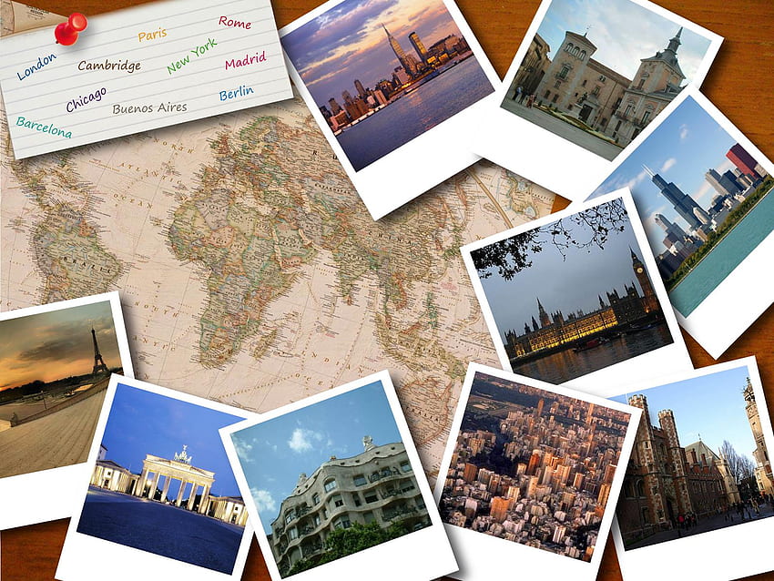 How To Capitalize On The Post Trip Excitement, Travel Collage HD wallpaper