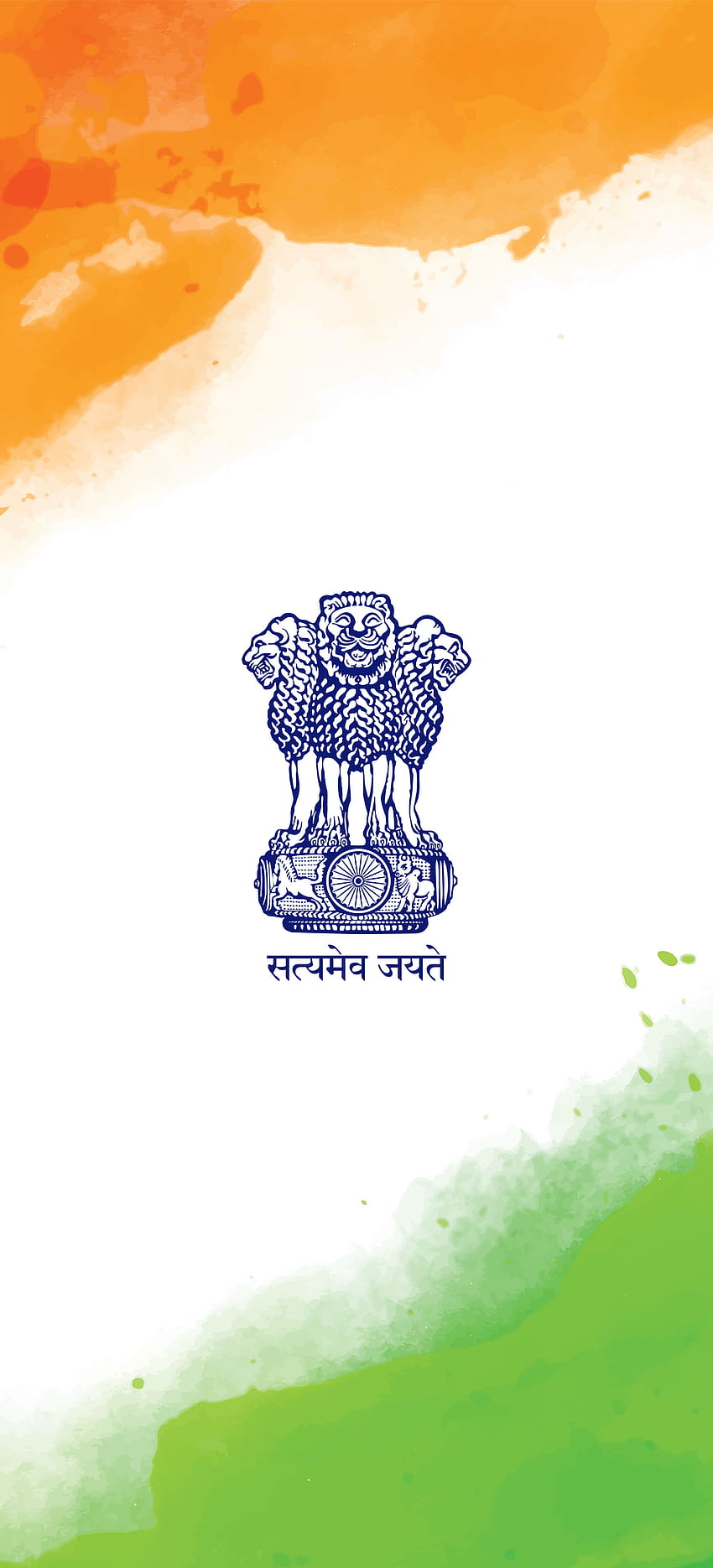 Световен лидер Индия, индиец, независимост, индийско знаме, флаг, емблема HD тапет за телефон