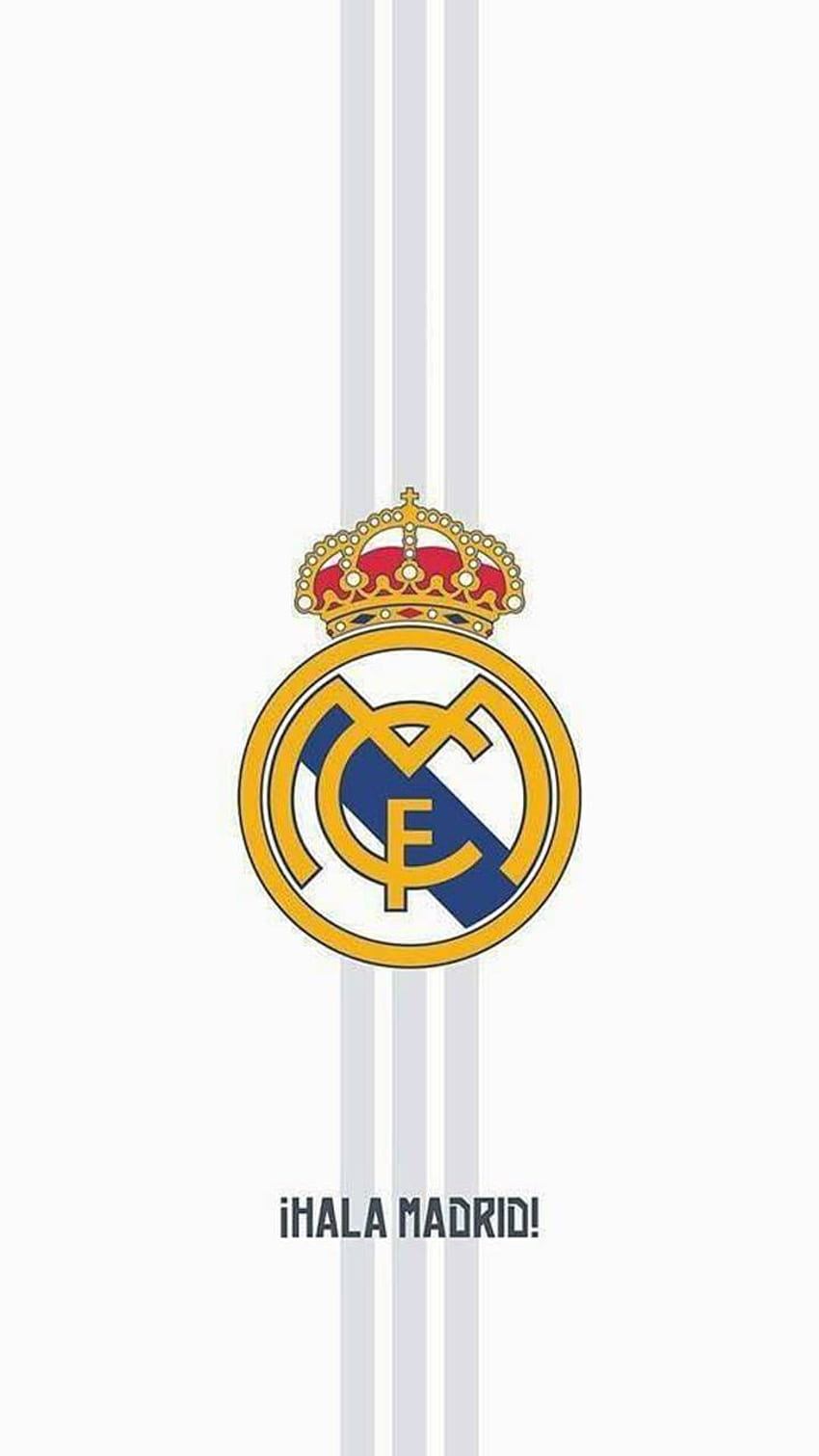 Hala Madrid. Madrid , Real madrid , Real madrid logo HD phone wallpaper