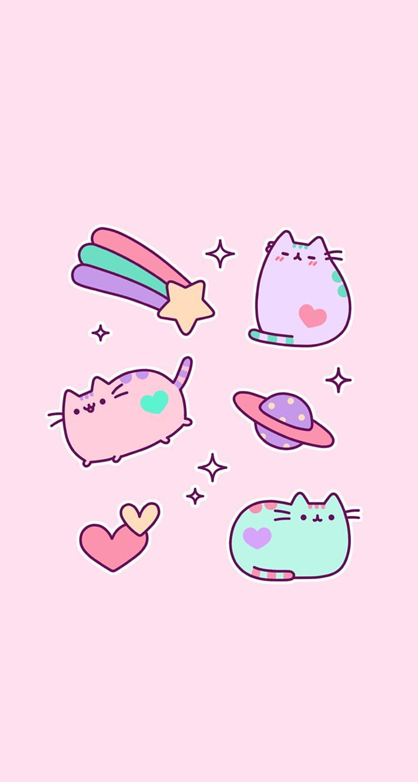 best pusheen . Background, Pusheen Cat iPhone 6 Plus HD phone wallpaper