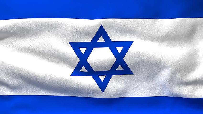 Колекция Израелско знаме - Пълен флаг на Израел - и фон HD тапет