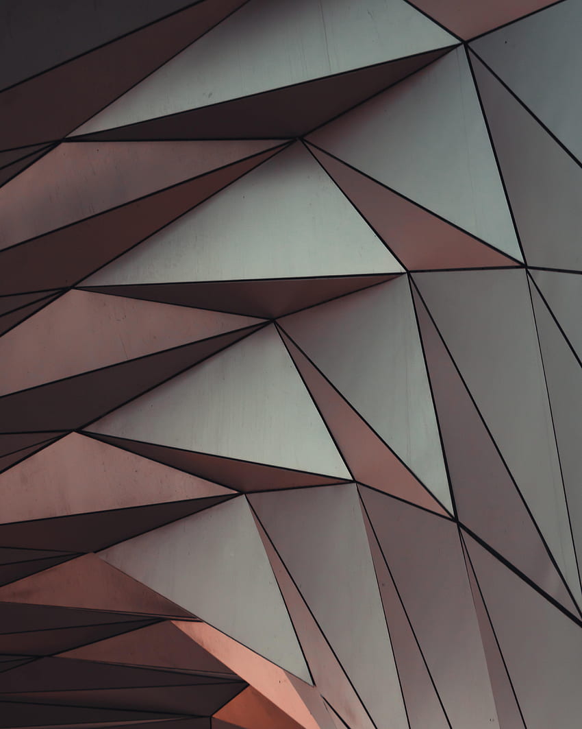 Abstract, Shape, Shapes, Triangles, Fragments HD phone wallpaper