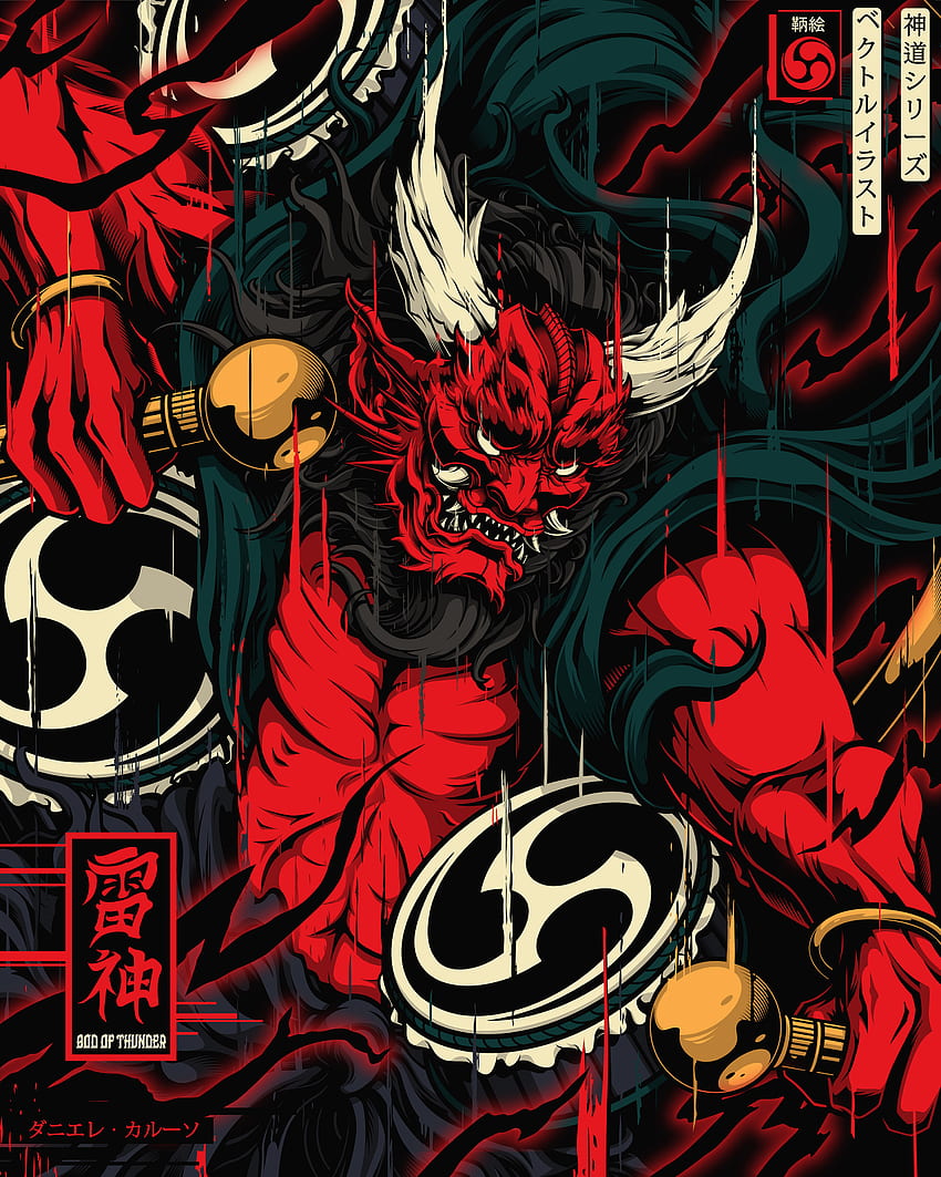 插画, Japanese Monster HD phone wallpaper | Pxfuel