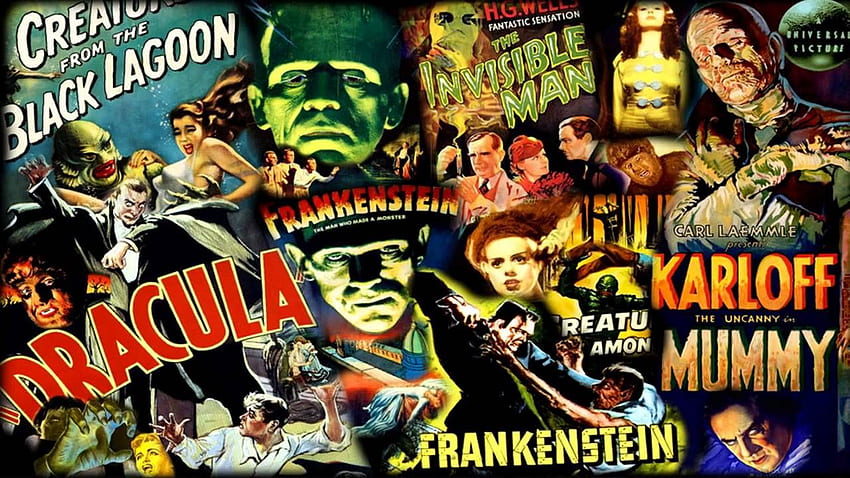 Kru. Bola Klub Rawa. Film monster klasik, film horor Monster, Monster film, Monster Klasik Universal Wallpaper HD