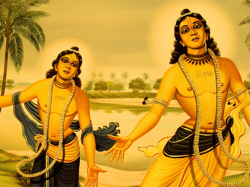 Srila Prabhupada Lila, Chaitanya Mahaprabhu papel de parede HD