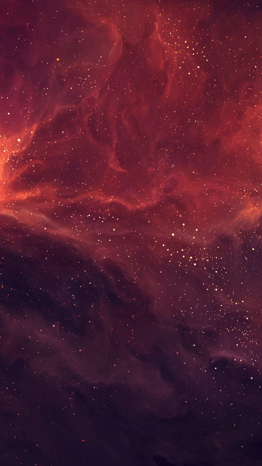 누군가 내가 이 멋진 붉은 은하를 찾도록 도와줄 수 있습니까? HD 전화 배경 화면