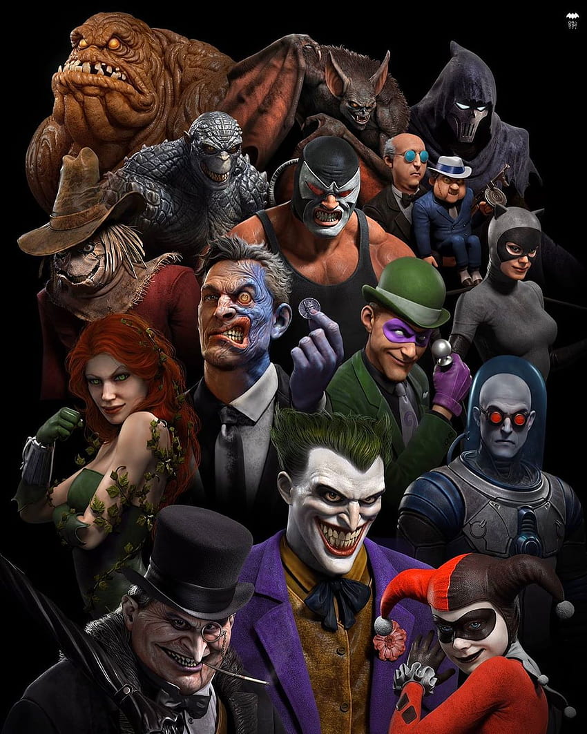1 494 J'aime, 15 Commentaires - ™ DC Comics. sur Instagram : « Qui est ton méchant Batman préféré ?.. Dc comics, Dc comics art, Dc comics superheroes, Batman and Villains Fond d'écran de téléphone HD