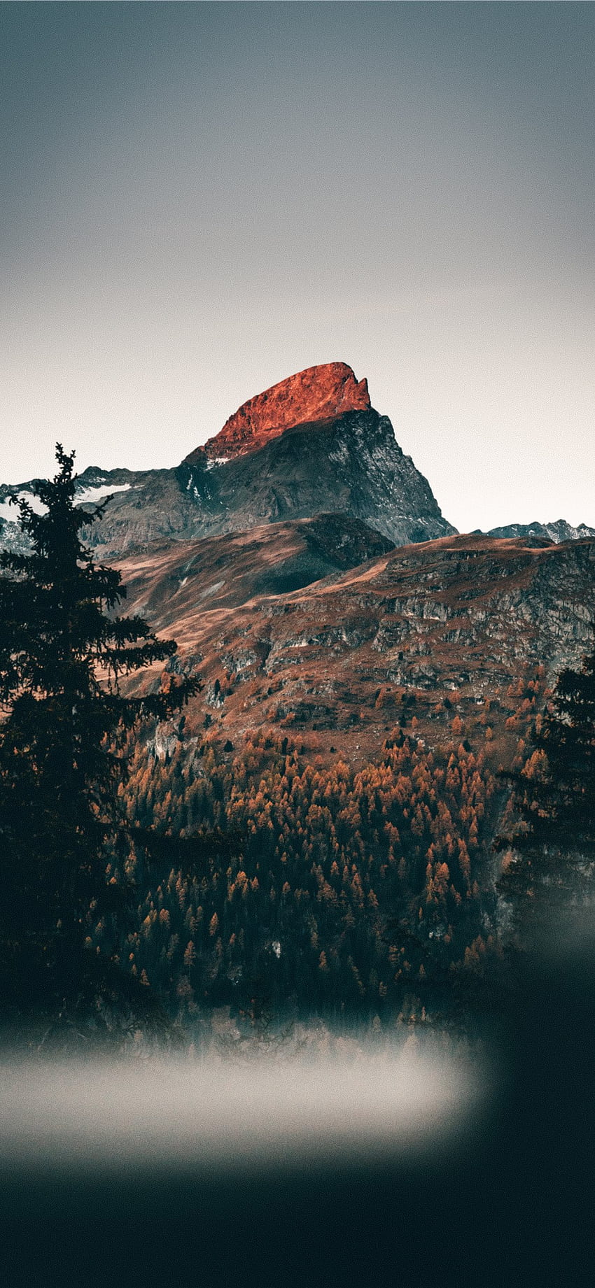 山の iPhone , 山岳地形, 自然, 空, 岩, 自然の風景, 山, 荒野, 地質学, 丘, 形成 - キス, ロッキー山脈 iPhone HD電話の壁紙