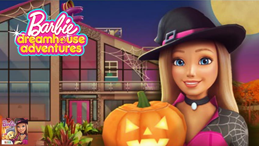 Barbie Dreamhouse Adventures - GRAN ACTUALIZACIÓN DE HALLOWEEN Más vestuario y decoración fondo de pantalla