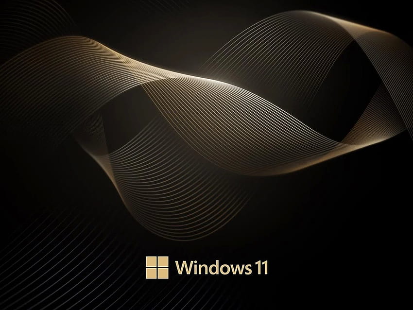 Windows 11 Wallpaper 4K Flow Dark Mode Abstract 5747