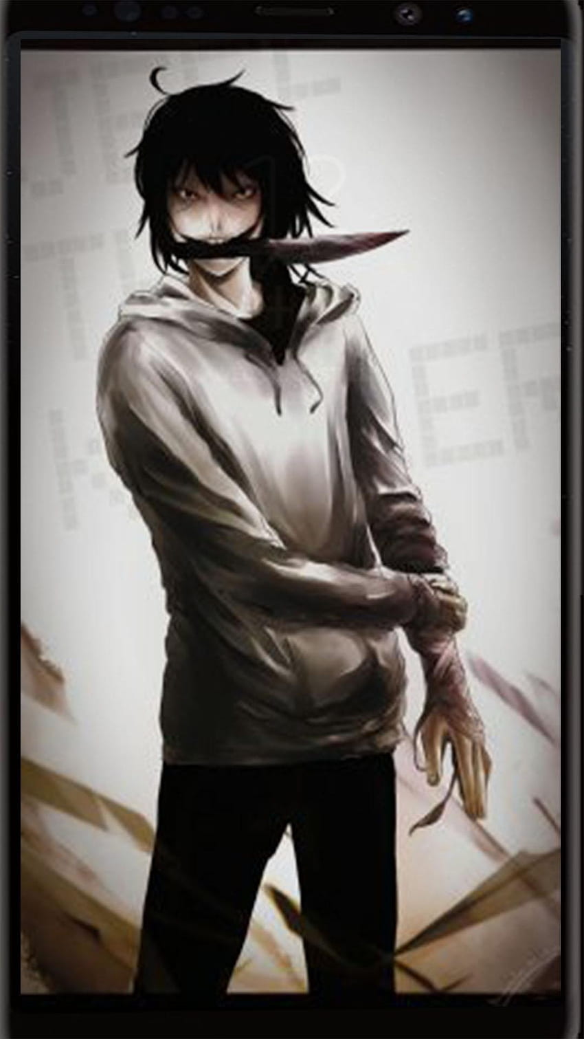 Jeff The Killer 2019 pour Android, Jeff The Killer Anime Fond d'écran de téléphone HD
