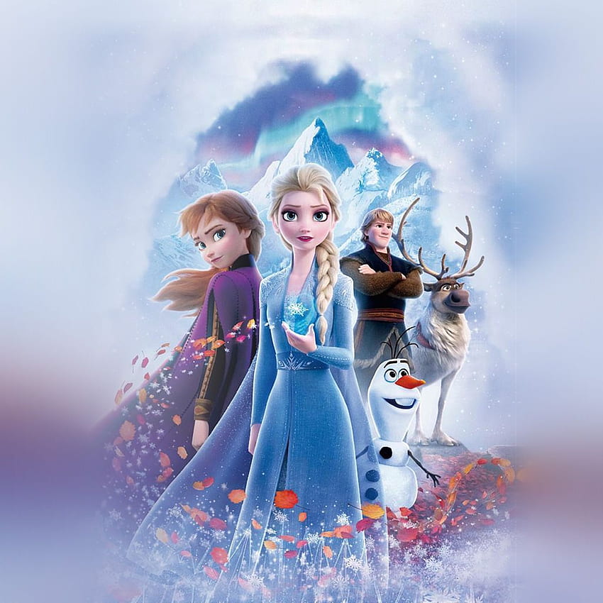 iPad - gefrorenes Plakat Disney Film HD-Handy-Hintergrundbild