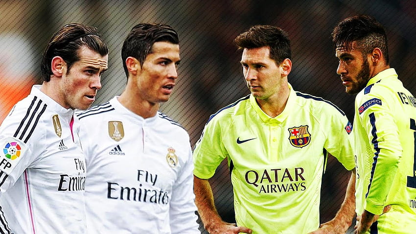 Lionel Messi & Neymar vs Ronaldo & Bale 2015 ○ Skills & Goals Battle. – Messi Football HD wallpaper