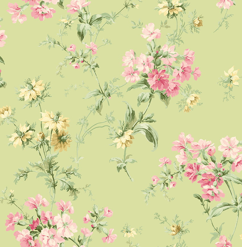 İngiliz Çiçek Desenleri, İspanyol Çiçeği HD telefon duvar kağıdı