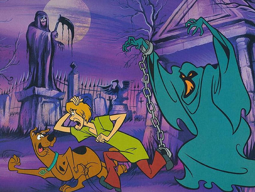 Scooby and Shaggy, Scooby Doo Halloween HD wallpaper