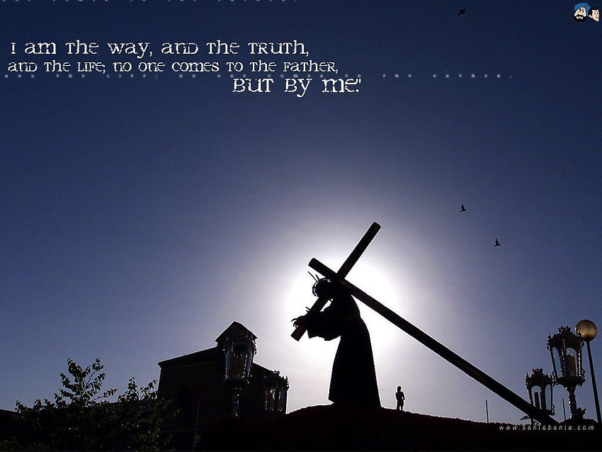 We all are meant to carry a cross. The good thing - it'll never be HD wallpaper