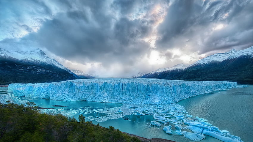 Bright Gletsjer Windows 10 - Nature U Wallpaper HD