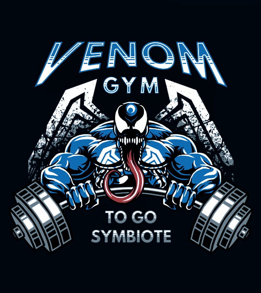 Fitness Motivation - Venom Gains. Gym art, Gym logo, Geek design HD phone wallpaper