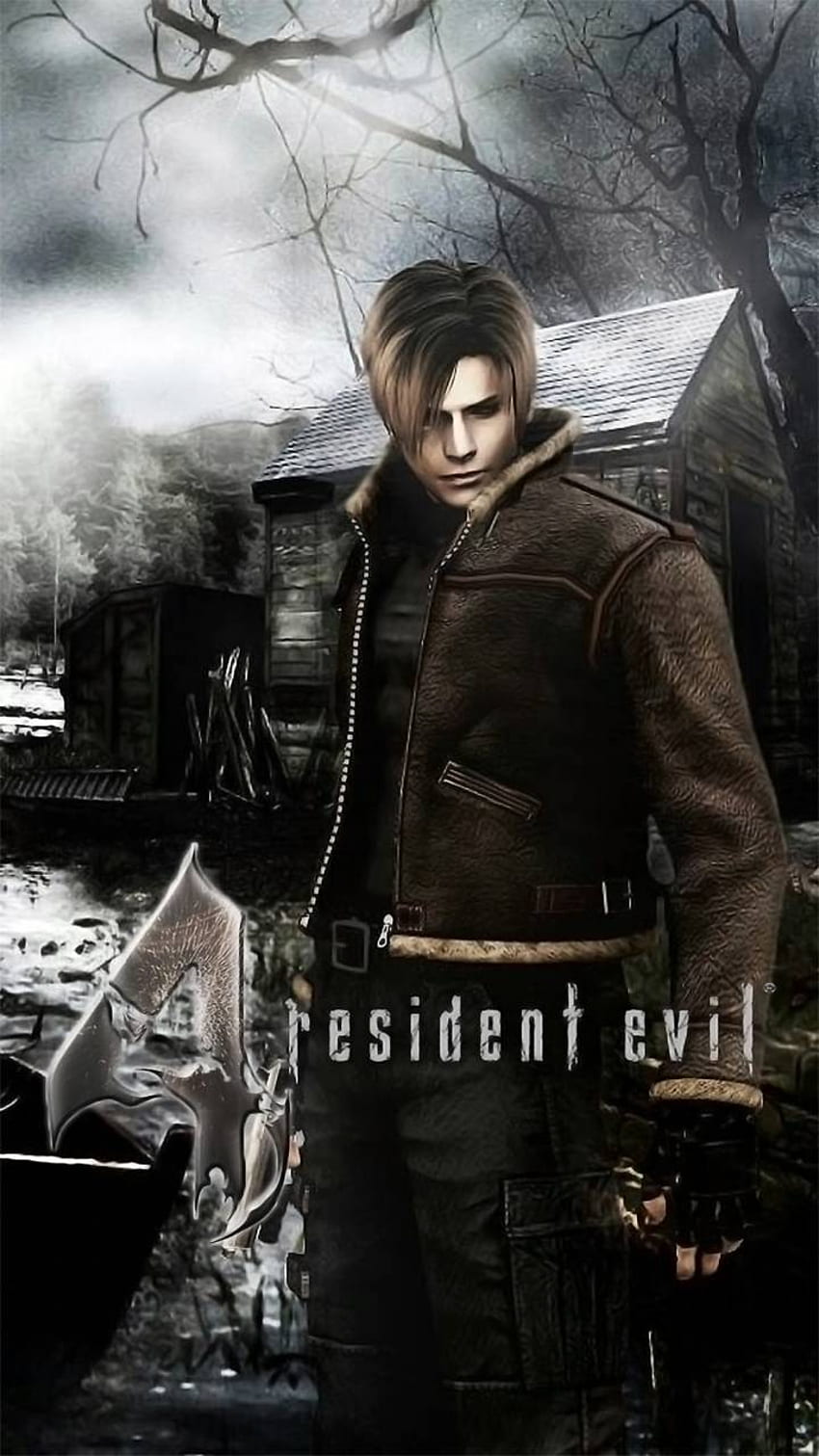 Teléfono Resident Evil 4, iPhone Resident Evil 4 fondo de pantalla del teléfono
