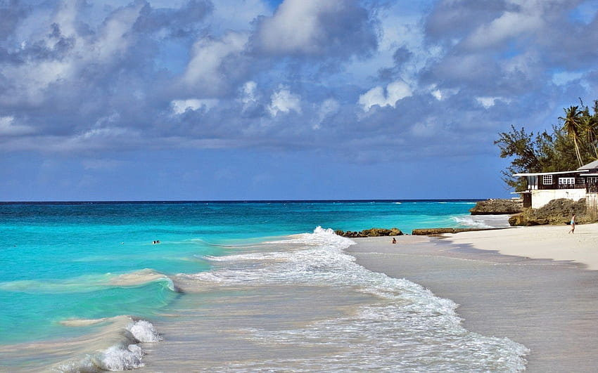 Barbados Beach HD wallpaper