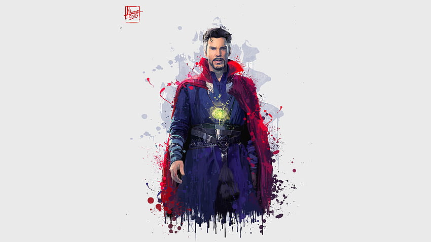 Docteur Strange, Avengers : guerre à l'infini, artwork Fond d'écran HD