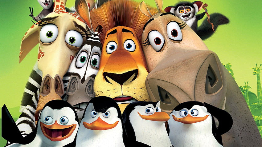 PENGUINS OF MADAGASCAR animation comedy adventure family penguin, Madagascar Cartoon HD wallpaper