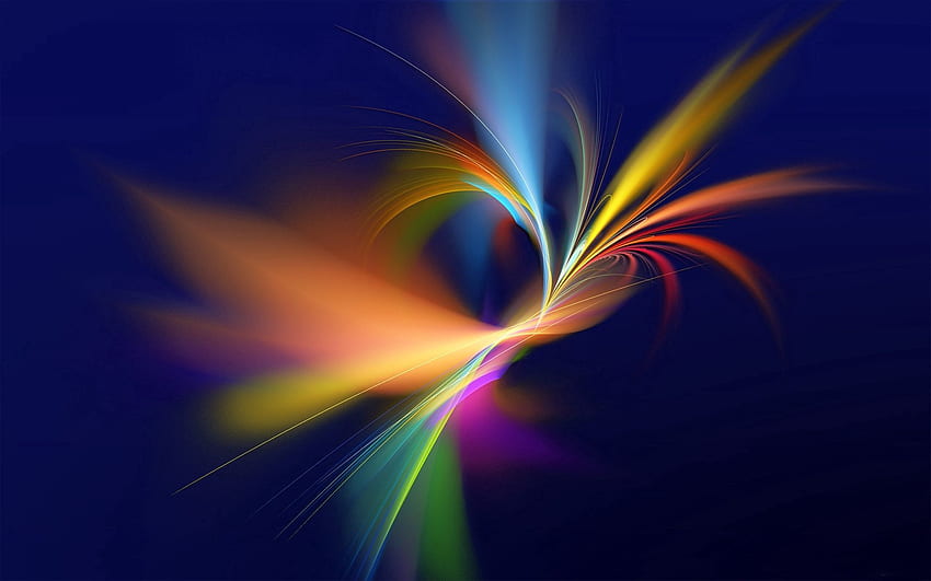 Abstract, Smoke, Multicolored, Motley, Colorful, Colourful HD wallpaper
