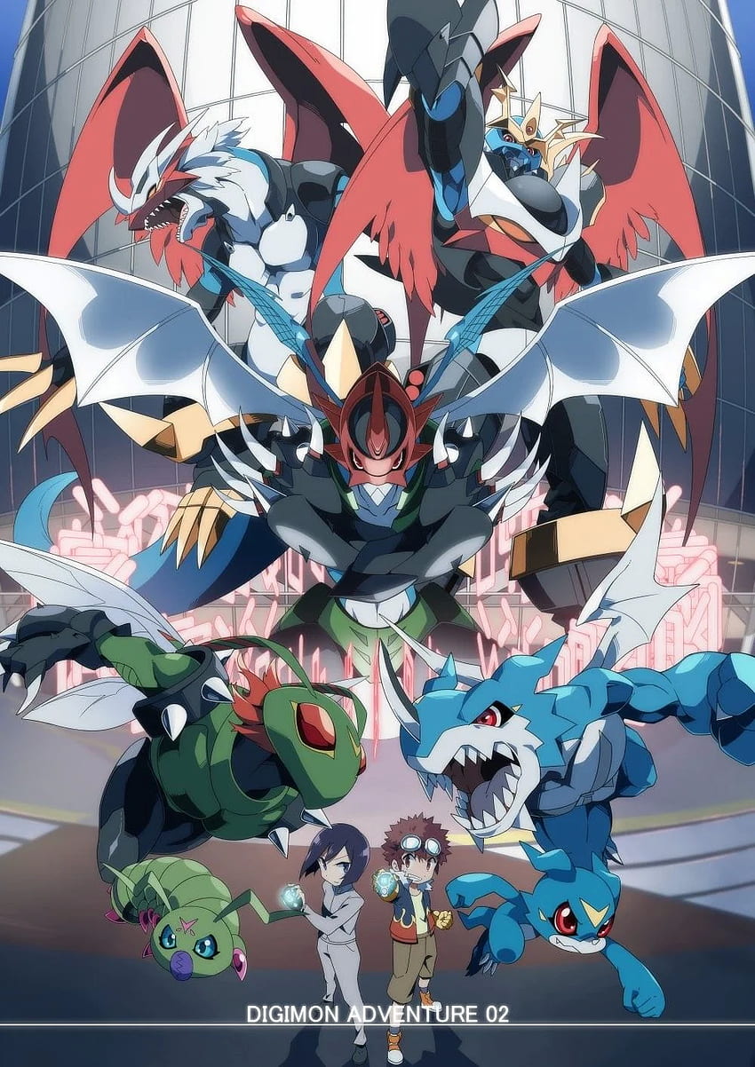 Digimon 02 digidestinierte Ideen im Jahr 2021. Digimon, Digimon-Abenteuer 02, Digimon-Abenteuer HD-Handy-Hintergrundbild