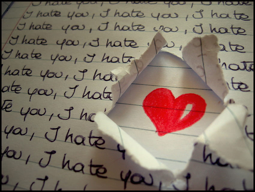 愛憎、憎しみ、心、感情、愛 高画質の壁紙