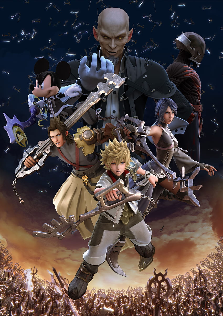 Kingdom Hearts: Birth by Sleep Mobile Anime Board. Personnages, Jeux, Dysney HD phone wallpaper