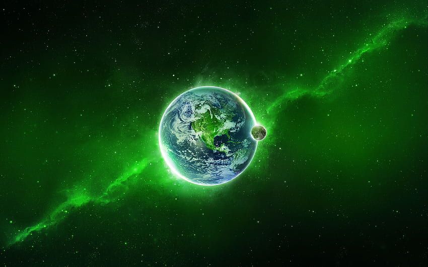 Planeta Ziemia zielone gwiazdy kosmosu świecą drogą mleczną [] dla Twojego telefonu komórkowego i tabletu. Eksploruj Drogę Mleczną z Ziemi. Galaktyka Drogi Mlecznej, na żywo Tapeta HD