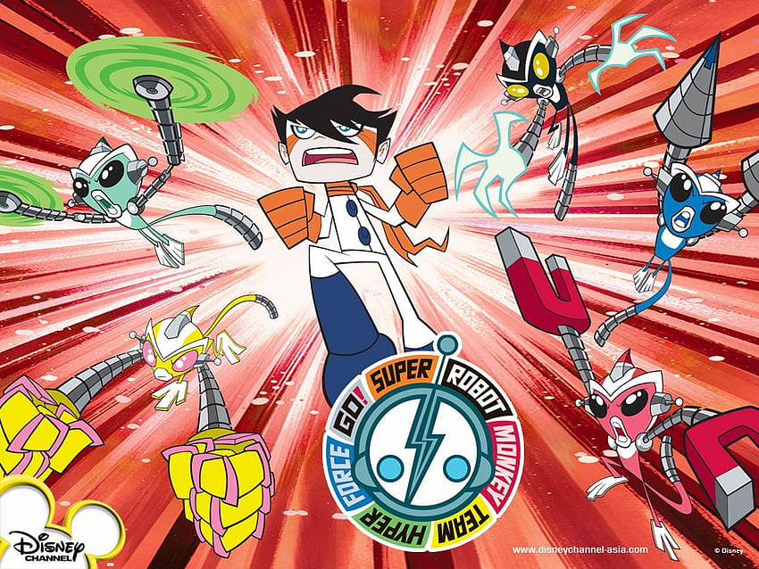 Disney Channel Asia. Super Robot Monkey Team, Srmthfg HD wallpaper | Pxfuel