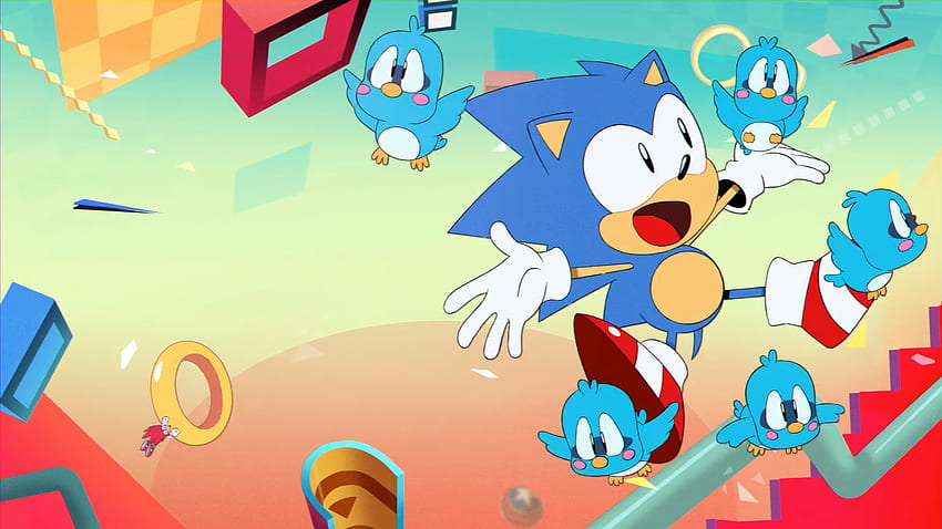 A cool Sonic Mania from the opening animation1920 x, Sonic Mania Adventures HD wallpaper
