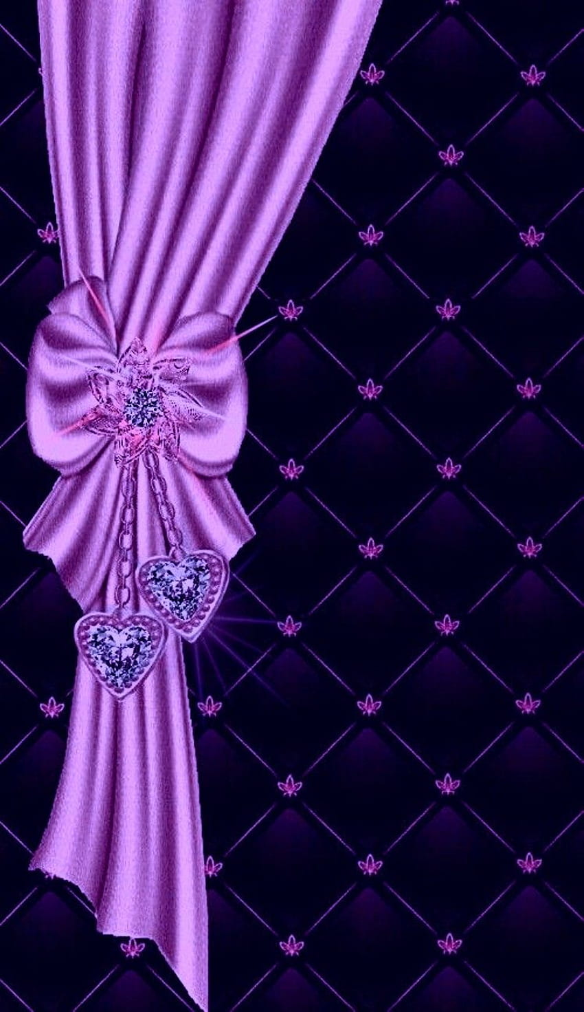 violet girly , violet, violet, rideau, textile, lavande, design d'intérieur, scène, architecture, traitement de fenêtre, magenta, Pink and Purple Girly Fond d'écran de téléphone HD
