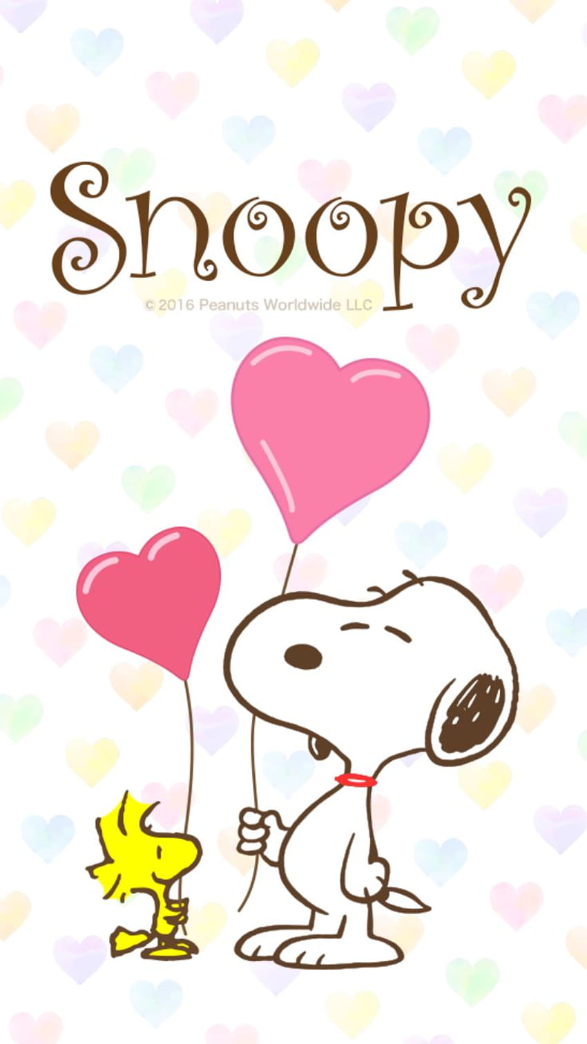 Woodstock Snoopy Valentine - o godz Tapeta na telefon HD